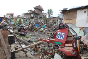 Destruction in Tacloban 