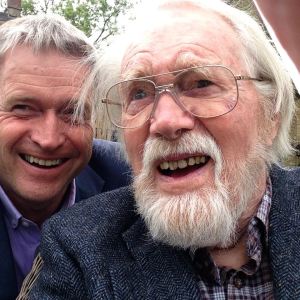 Selfie with my Dad on the occasion of his 91st Birthday 